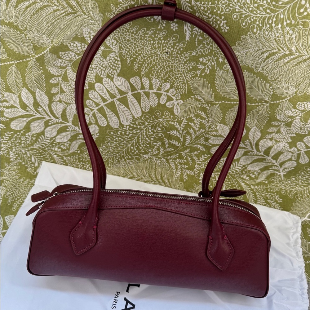 Alaïa Burgundy Leather Shoulder Bag - Picture 8 of 10